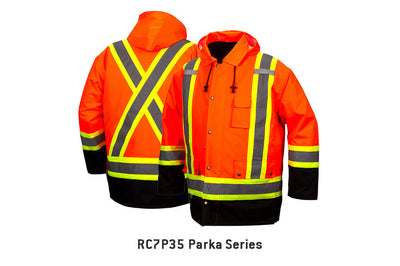 Pyramex® unveils all new hi-vis type r class 3 work wear line featuring parkas, jackets, sweatshirts and t-shirts