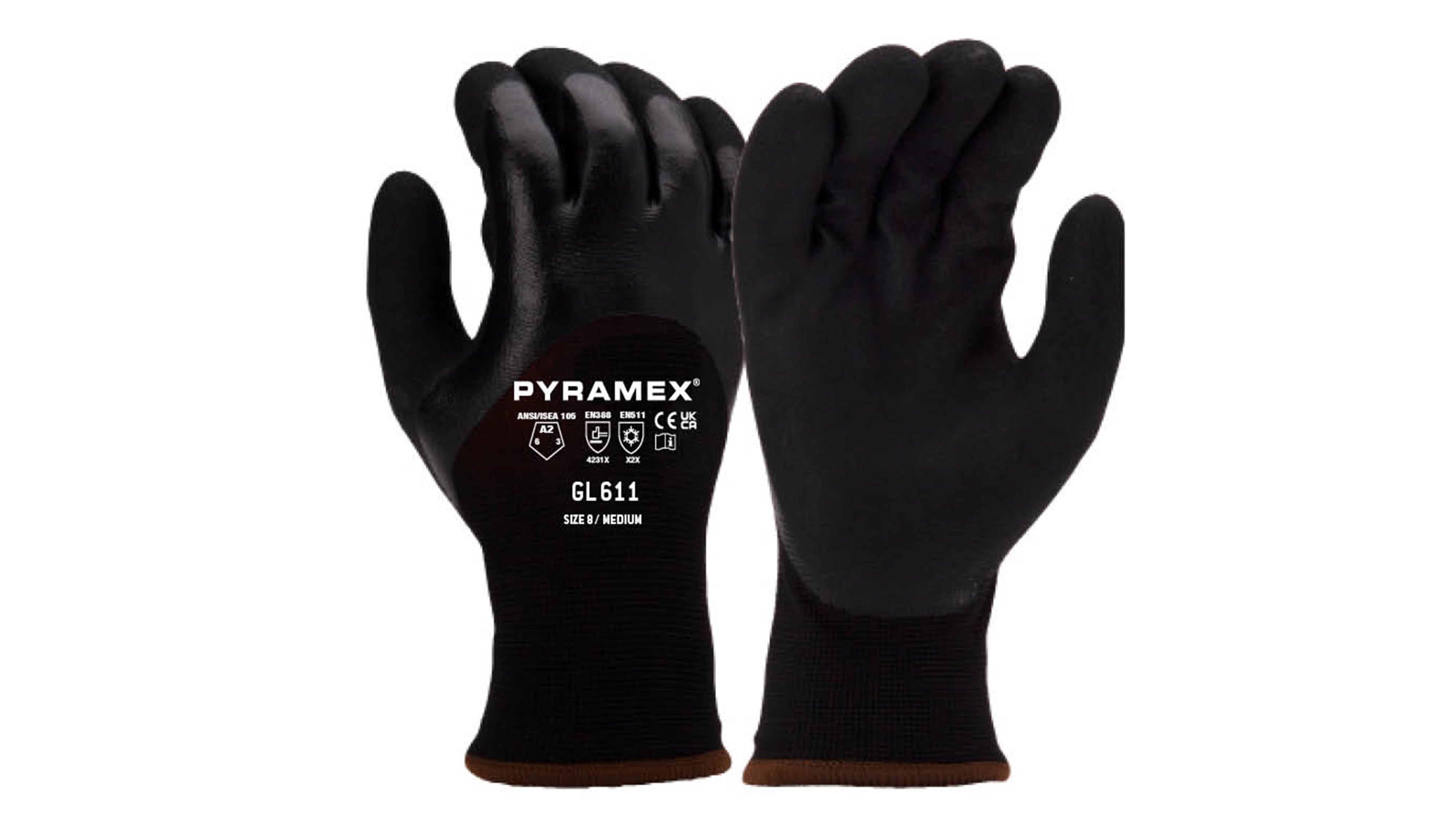 GL611 - Insulated Dipped Nitrile A2 Cut - Pyramex®