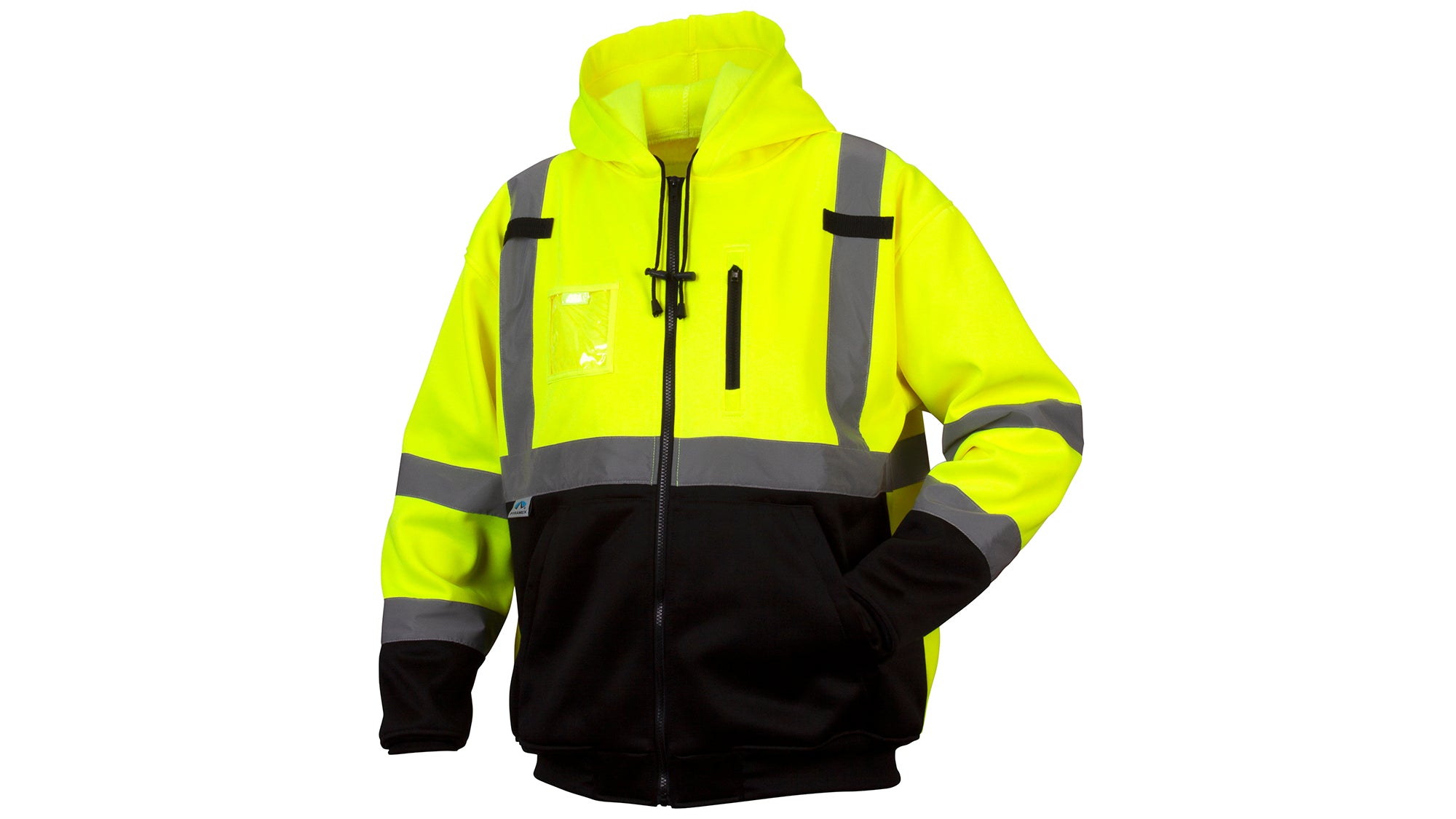 メンズウェア SIGHTRON Type R - Class 3 Hi-Vis Lime Premium Zipper Hoodie – Pyramex