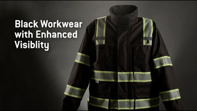 Black Reflective Workwear