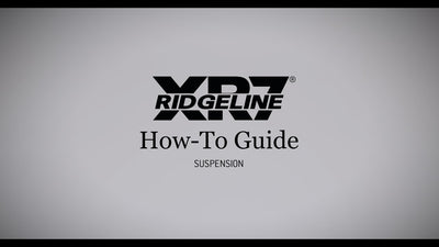 Ridgeline XR7® How-To Guide – Suspension + Chin Strap