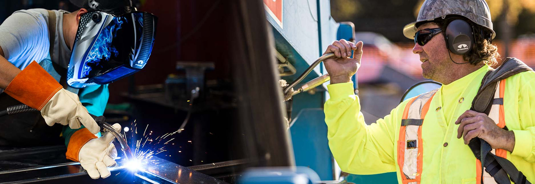 Men working