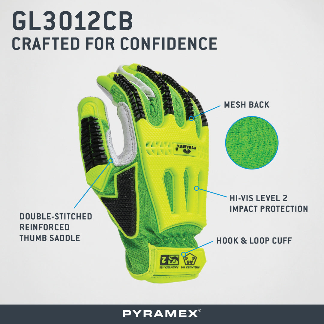 GL3012CB – Premium Goatskin Driver Para-Aramid A6 Cut Level 2