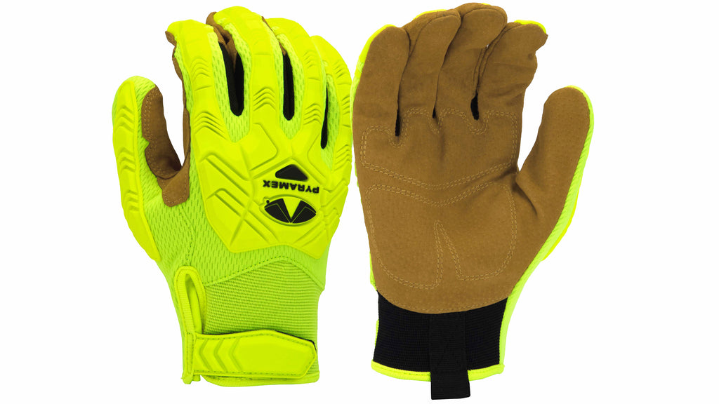 GL202HT - Impact Utility Level 1 Leather Palm - Pyramex®