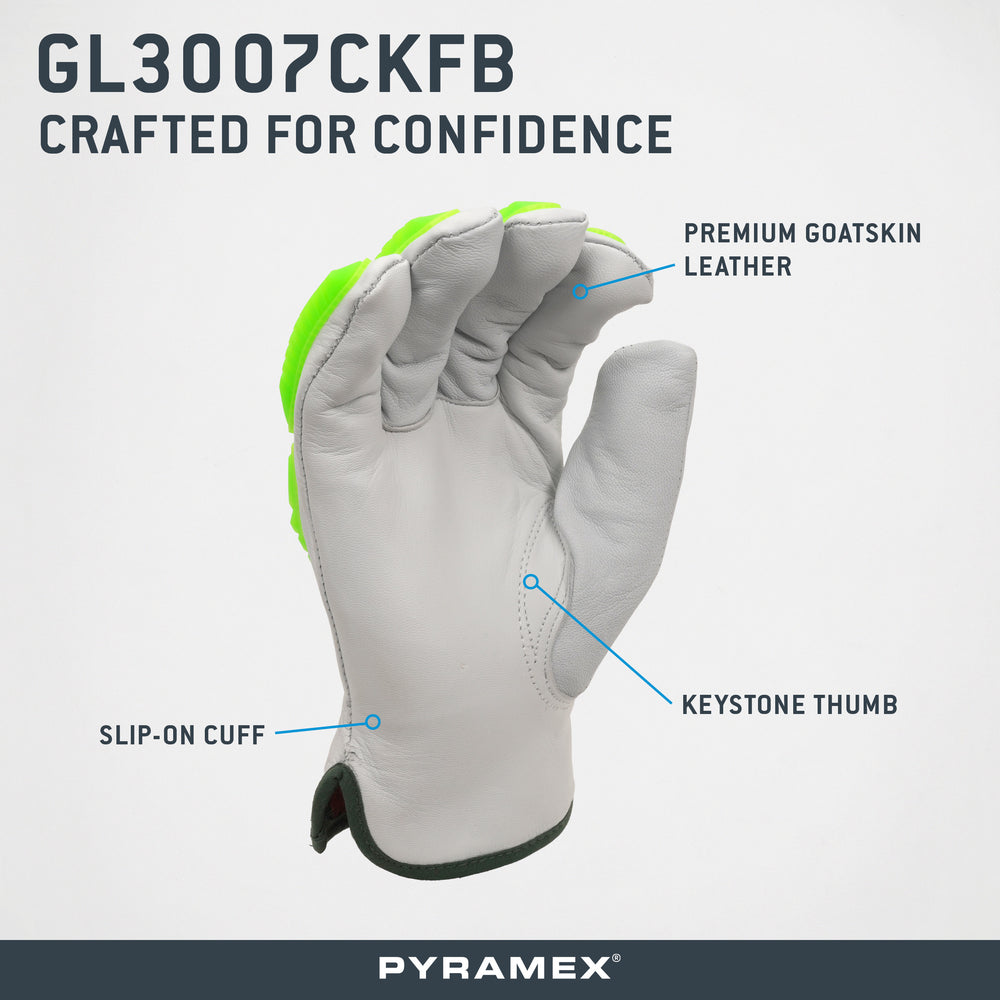 GL3007CK - Premium Goatskin Driver HPPE A6 Cut - Pyramex®