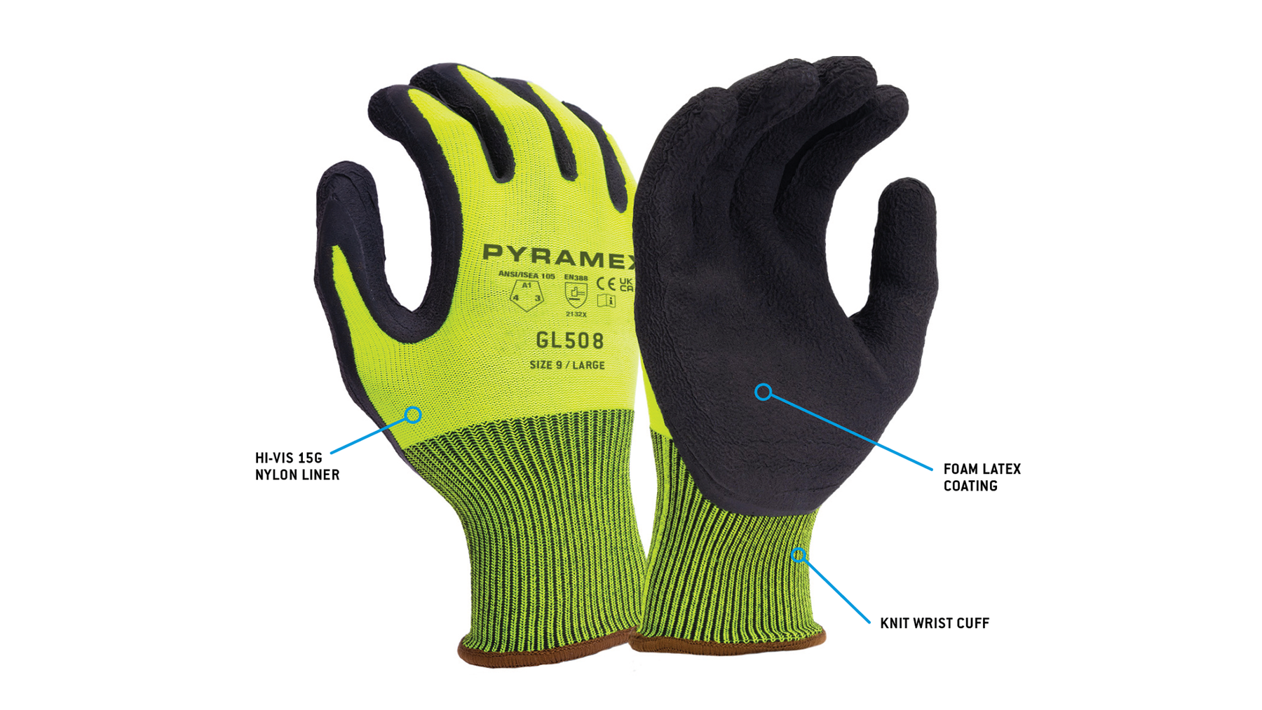 GL508 - Foam Latex – Pyramex GL508 - Foam Latex – Pyramex