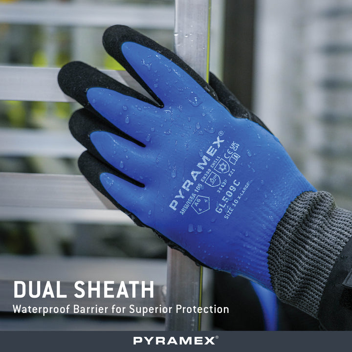GL509C - Insulated Double Dipped Sandy + Smooth Latex A6 Cut – Pyramex