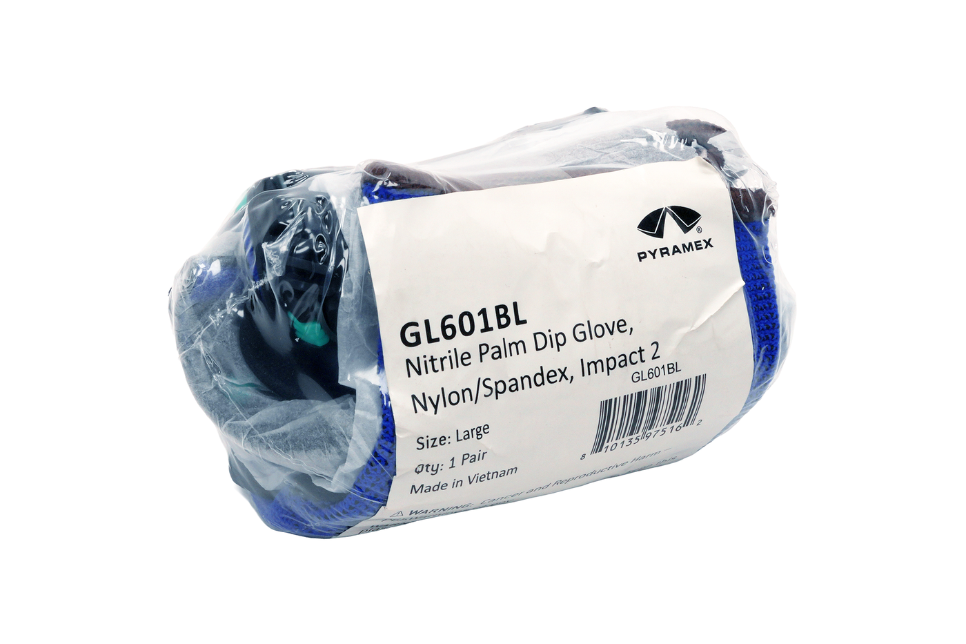 GL601B - Micro-Foam Nitrile Level 2 Impact – Pyramex
