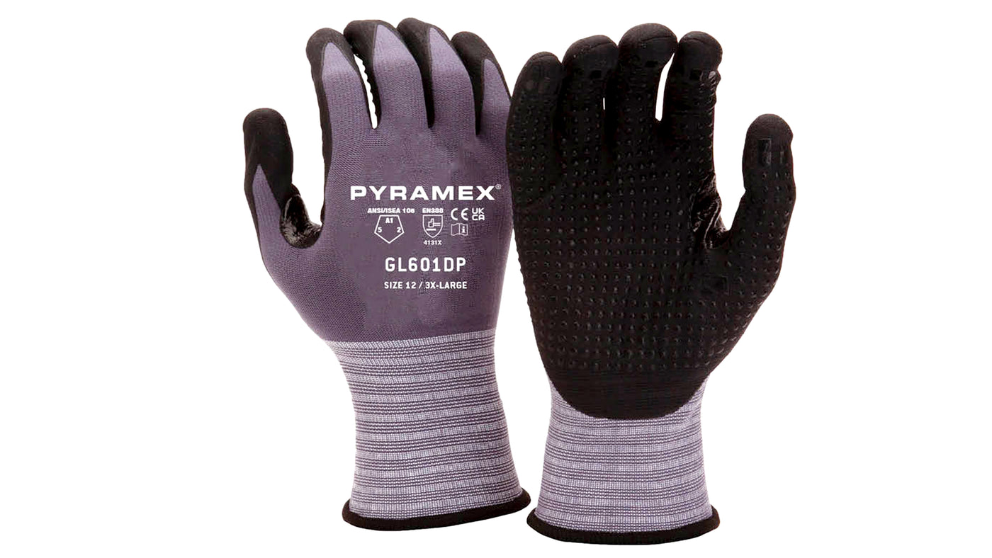 GL601DP - Micro-Foam Nitrile Dotted