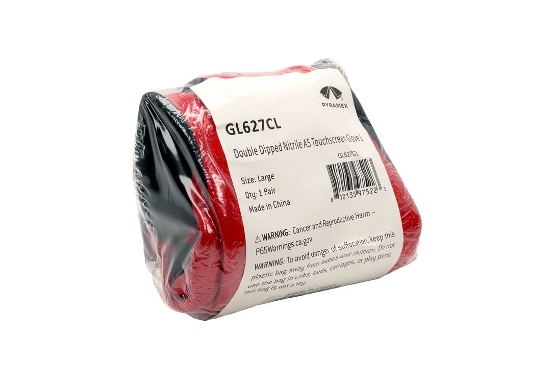 GL627C - Waterproof Double-Dipped Sandy Nitrile A5 Cut – Pyramex