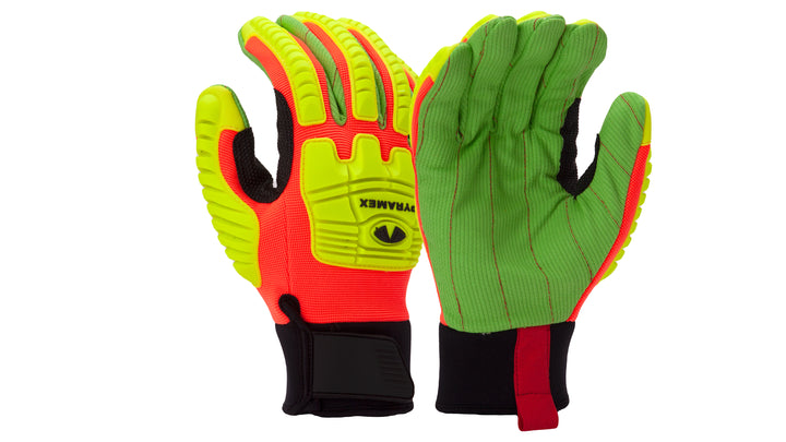 Cotton Corded Palm TPR A3 Cut Glove S