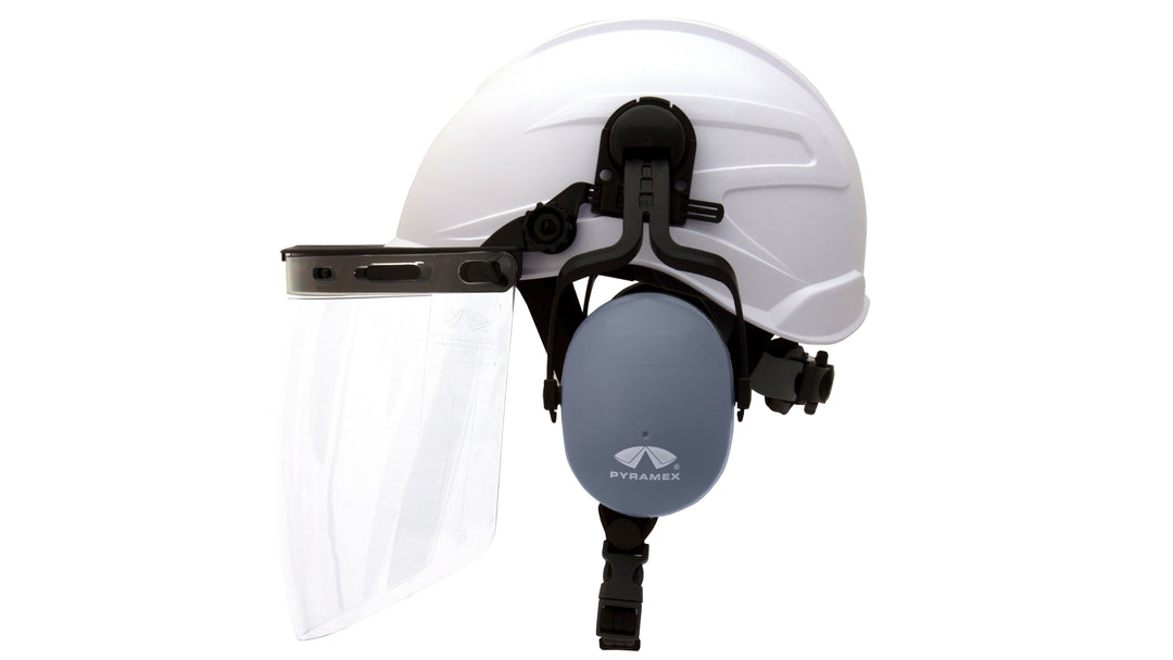 CM60 Series Gray Cap Mounted Muff – Pyramex