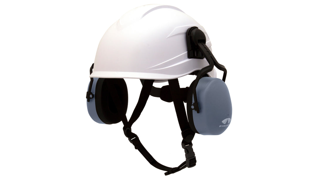 CM60 Series Gray Cap Mounted Muff – Pyramex