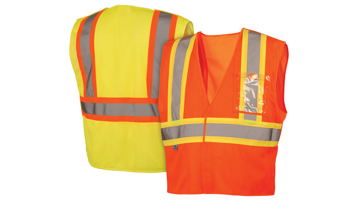 Type R - Class 2 Hi-Vis Lime Safety Vest – Pyramex