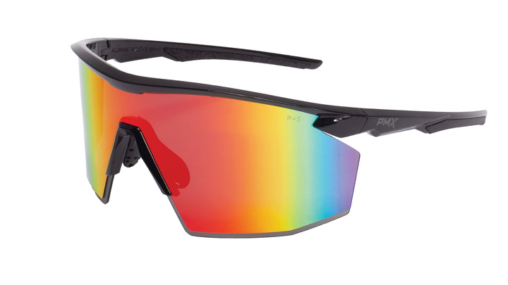 Pyramex - PMXSPEC - Black frame/Spectrum Mirror AF lens