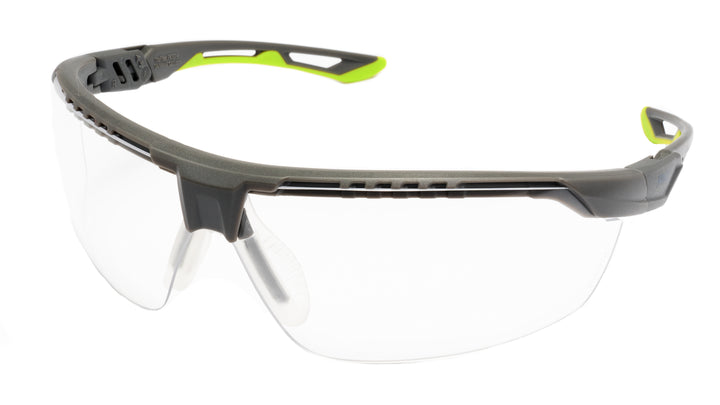 Pyramex Safety - TruFlexTM - Gray/lime Frame Clear H2X Lens