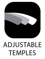 adjustable temples