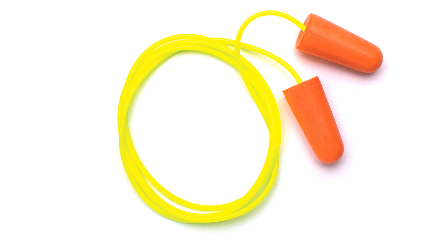 Reusable Corded Earplugs in Plastic Keychain Case - Pyramex – X1 Safety
