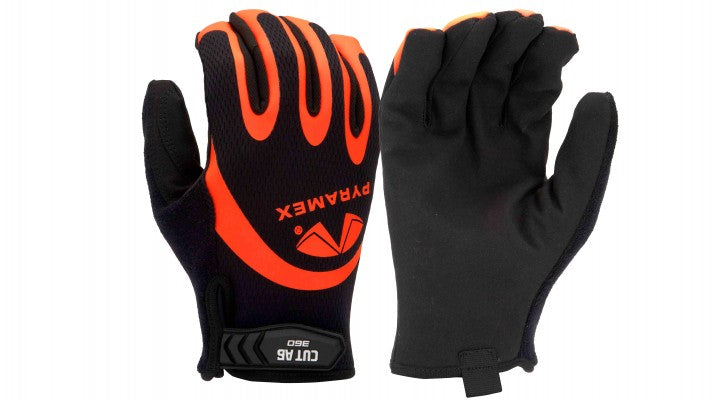 Gloves - Synthetic Leather Palm- 360 A6 Para-Aramid liner - Cut A5 - Hook & Loop- Small