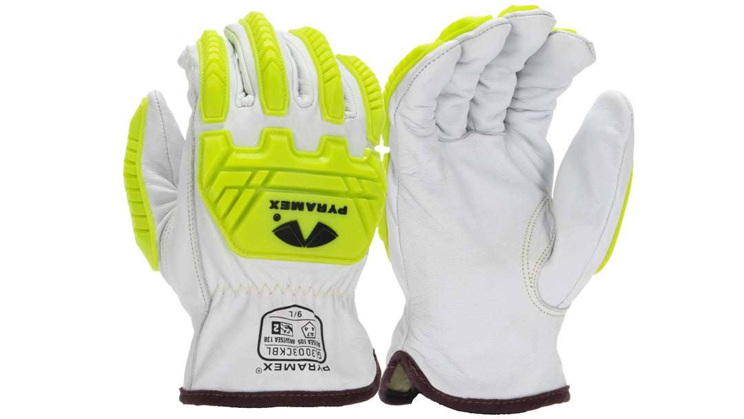 クレムドアン GL3003CKB - Premium Goatskin Driver A7 Cut Level 2 Impact - Pyramex®