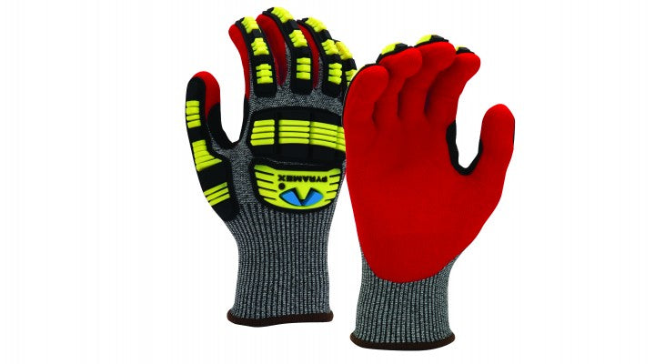 GL609C - Sandy Nitrile A6 Cut Level 2 Impact - Pyramex®