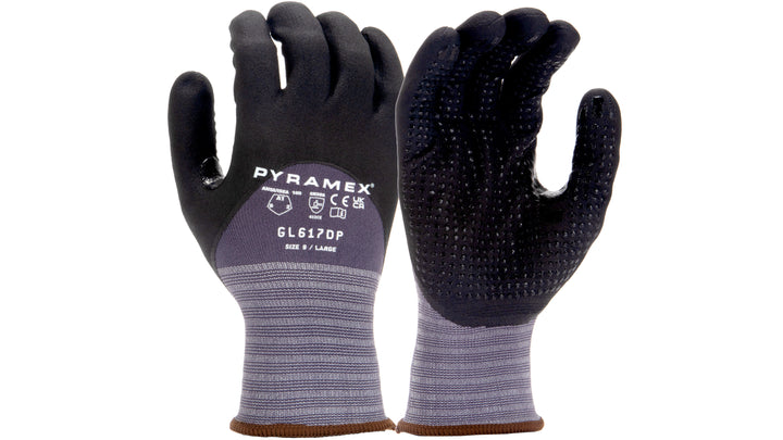 GL617DP - Micro-Foam Nitrile Dotted