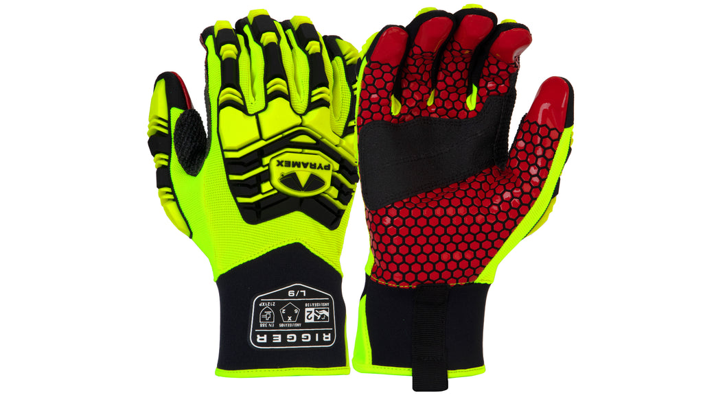 Grip-Rite GRX GRXCUT735LHIB, HPPE/Steel Palmwick Cut Gloves