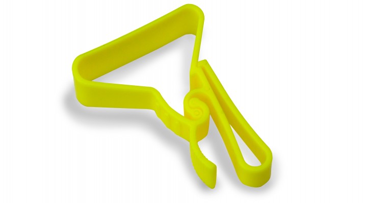 Pyramex -Dielectric Hard Hat Clip-Yellow