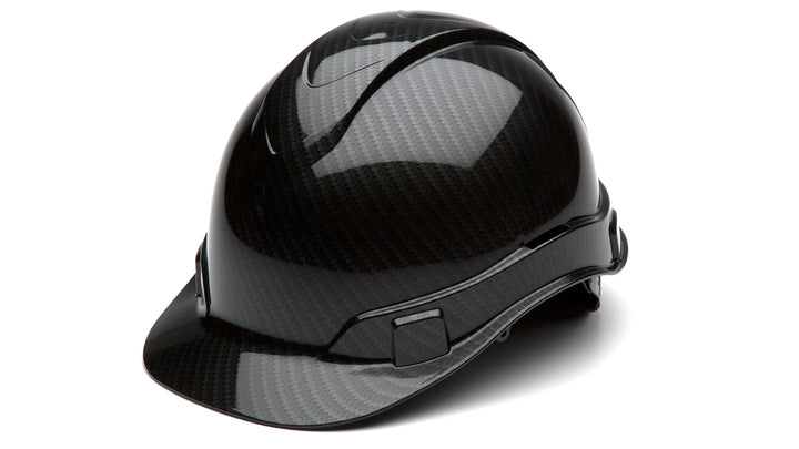 Ridgeline Hard Hat - Shiny Graphite-Ridgeline Cap Style 4 Pt Ratchet Suspension
