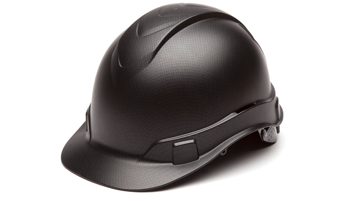 Ridgeline Hard Hat - Graphite-Ridgeline Cap Style 4 Pt Ratchet Suspension