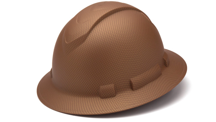 Ridgeline Full Brim Hard Hat - Copper-Ridgeline Full Brim 4 Pt Ratchet Suspension