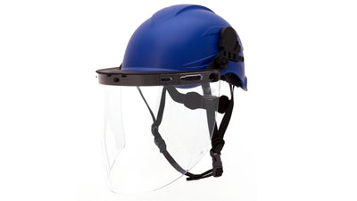 Tapered Polycarbonate Face Shield