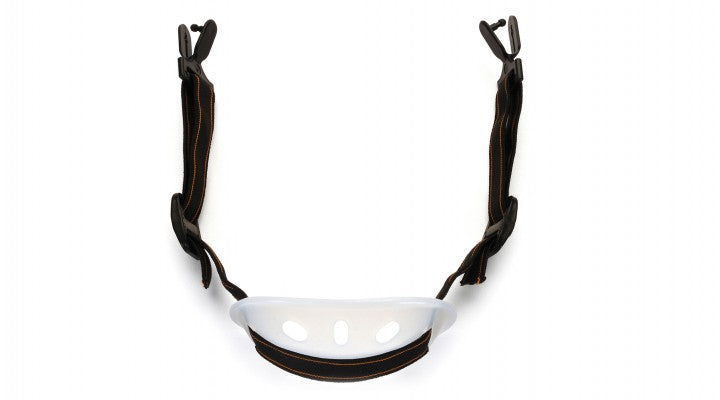 Pyramex Safety - Hard Hat Accessories - Black-Elastic Strap with Chin Cup - Suspensions