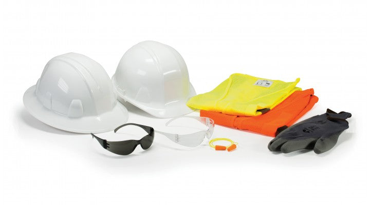Pyramex - New Hire Kit - Kit Includes Clear Intruder S4110S, RVZ2110L, DP1001, HP14010, and Gloves