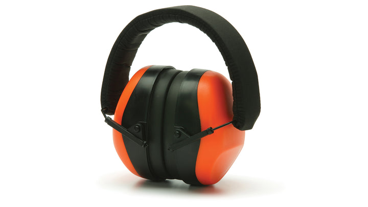 Earmuffs - Hi-Vis Orange Ear Muff - NRR 25dB/ SNR 30dB - Individually packaged