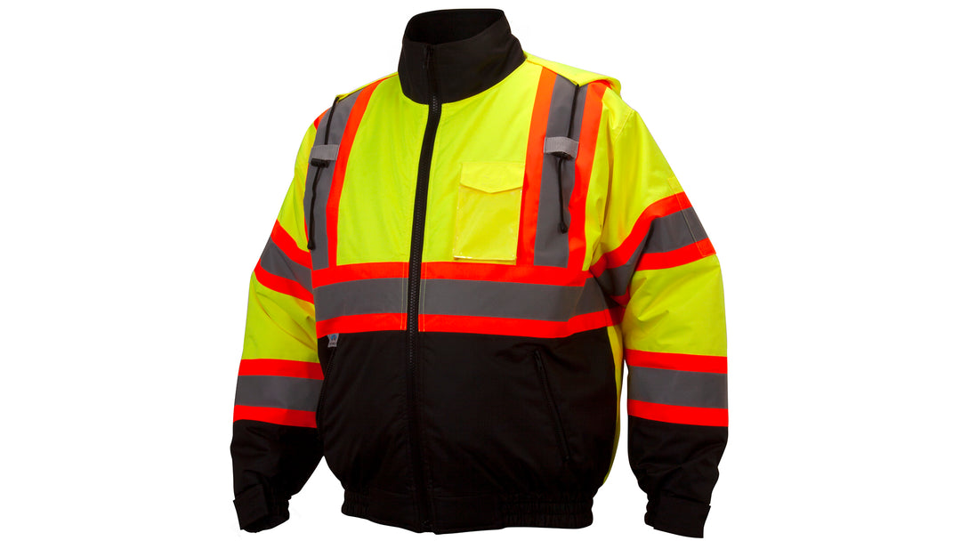 Hi-Vis Lime Jacket – Pyramex