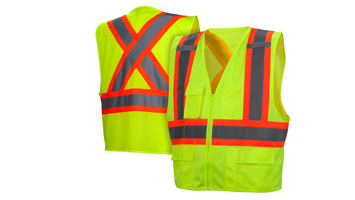 Type R - Class 2 Hi Vis Lime Safety Vest – Pyramex