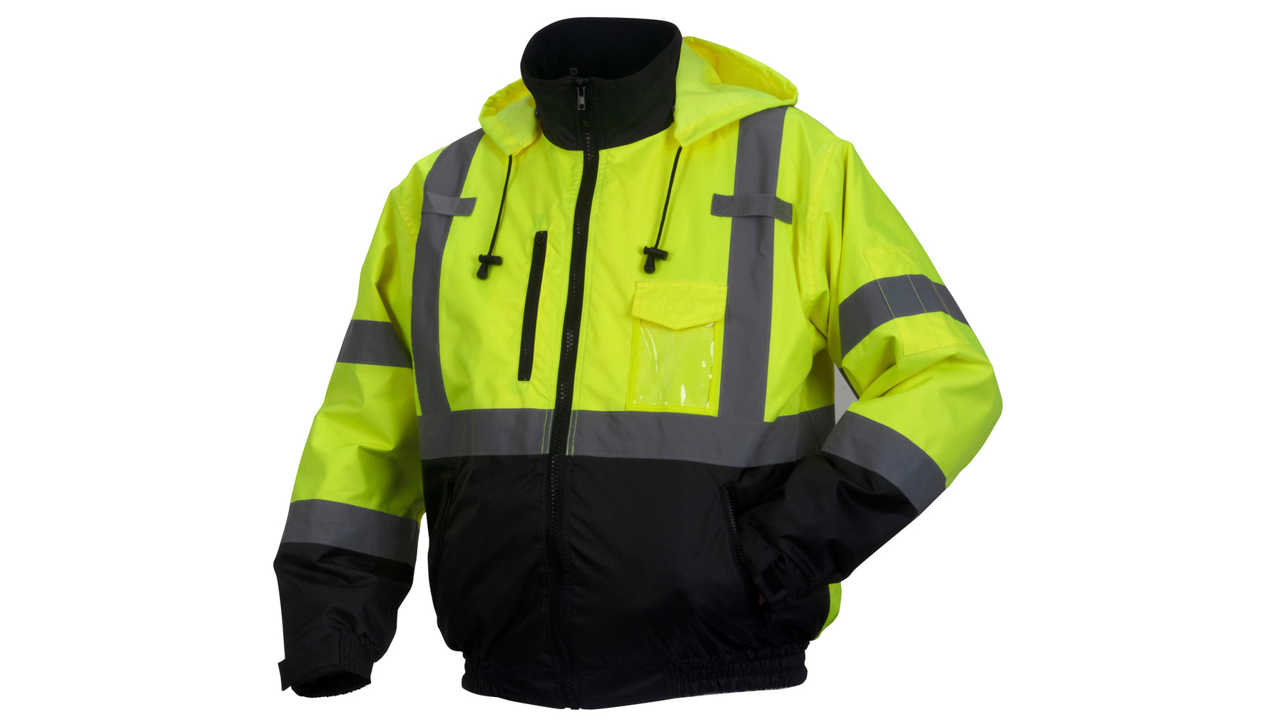 Type R Class 3 Hi Vis Lime Jacket Pyramex