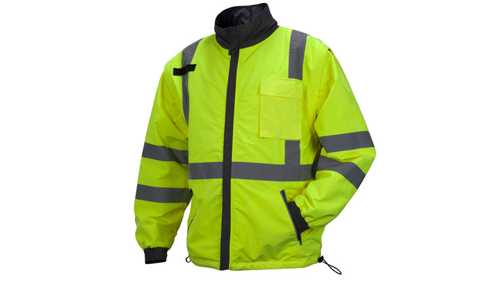 Pyramex Safety - Winter Wear - Hi-Vis Lime Jacket - Size 2X Large - Winter Wear