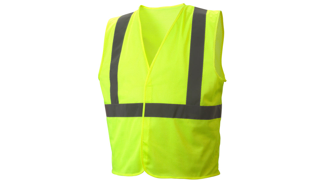 Type R - Class 2 Hi-Vis Lime Safety Vest – Pyramex