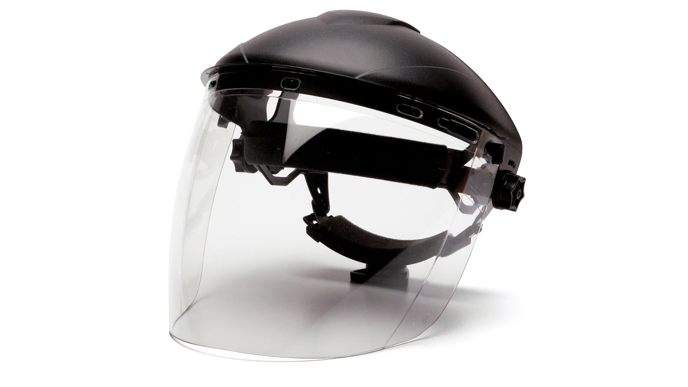 Face Shields Tapered Polycarbonate Face Shield – Pyramex Face Shields Tapered Polycarbonate Face Shield – Pyramex