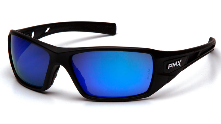 Pyramex - Velar-Black Frame/Ice Blue Mirror Lens