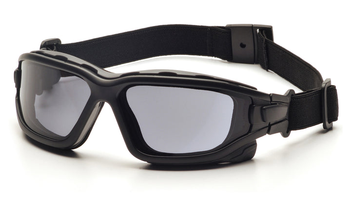 Pyramex Safety - I-Force Slim - Black Strap-Temples/Gray Anti-Fog Lens - Anti-Fog Lens