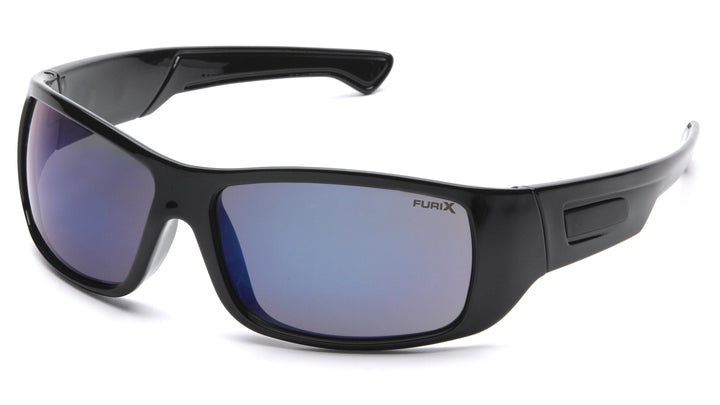 Pyramex - Furix - Black Frame/Blue Mirror Anti-Fog