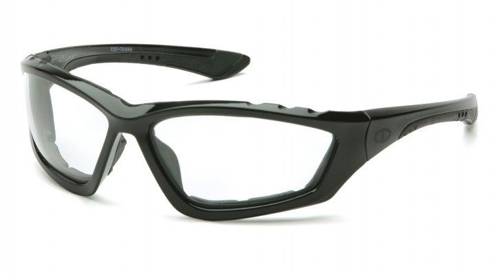 Pyramex Safety  - Accurist - Black Padded Frame/Clear Anti-Fog Lens - Anti-Fog Lens