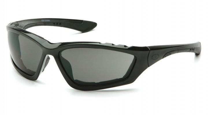 Pyramex - Accurist - Black Padded Frame/Gray Anti-Fog Lens