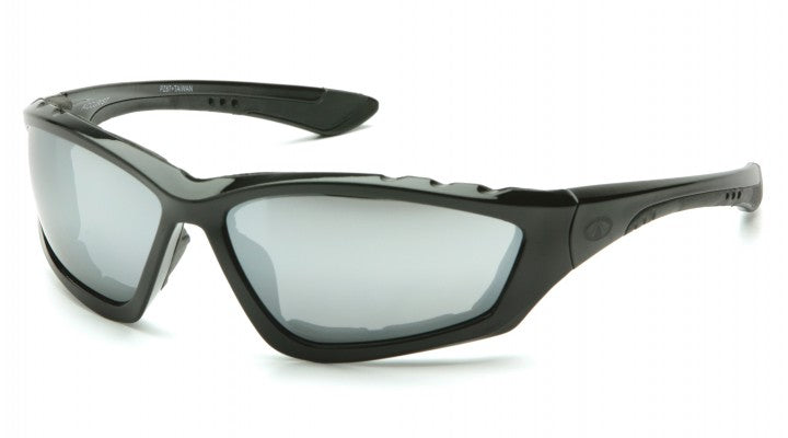 Pyramex - Accurist - Black Padded Frame/Silver Mirror Lens