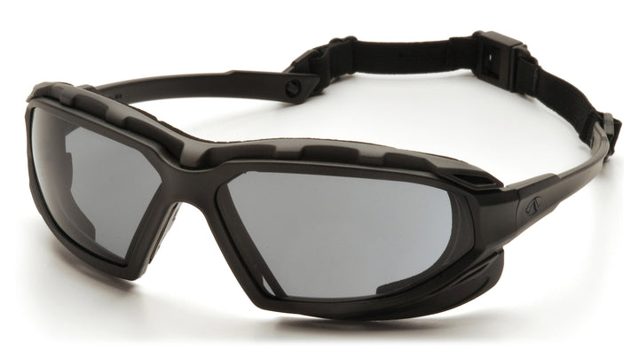Highlander Plus - Black-Gray Frame/Gray Anti-Fog Lens