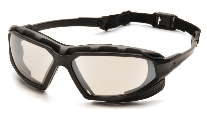 Highlander Plus - Black-Gray Frame/Indoor-Outdoor Mirror Anti-Fog Lens