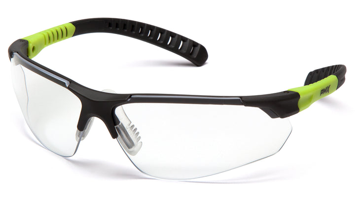 Pyramex Safety - Sitecore - Gray and Lime/Clear H2MAX Anti-Fog Lens - Anti-Fog Lens